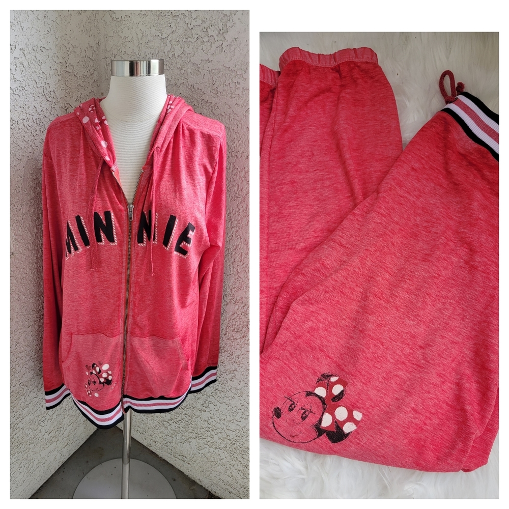Disney Parks Minnie Mouse Jogger Set